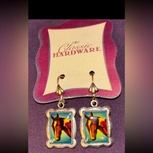 Beautiful Pair of Horse Earrings 
NWT